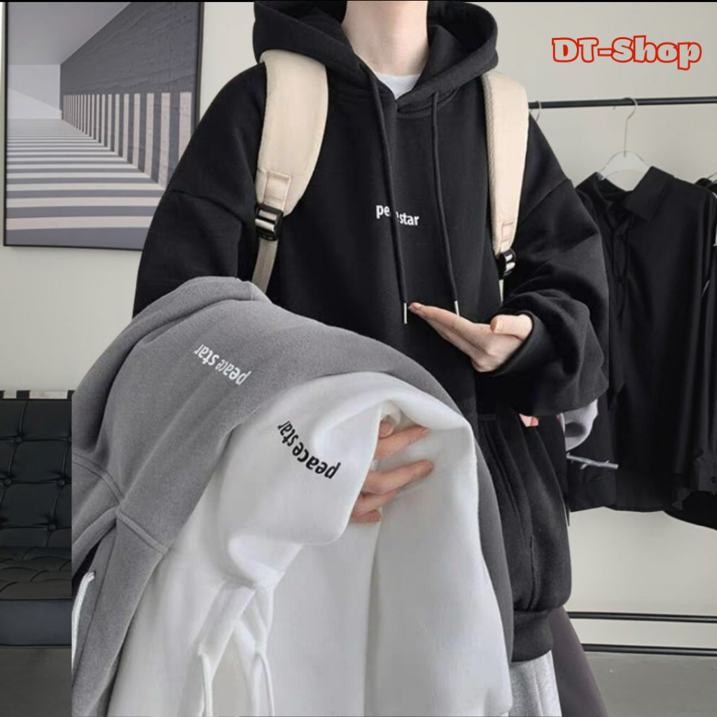 Áo khoác hoodie nỉ siêu rẻ phù hợp nam nữ (có feedback+ video sản phẩm thật )