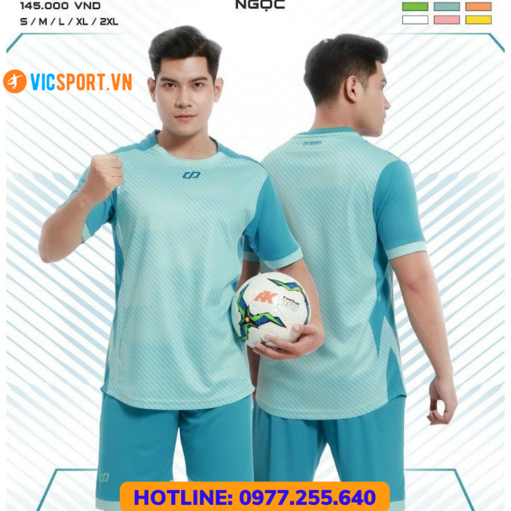 Quần Áo Thương Hiệu CP Arca Chất Lượng Cao Cấp, Áo Đá Bóng Không Logo - Vicsport