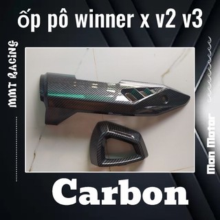 Ốp pô winner x kiểu Malay v2 v3 vân carbon