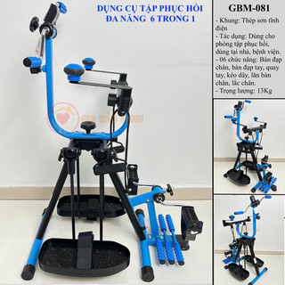 Dụng cụ tập phục hồi chức năng đa năng 6 trong 1