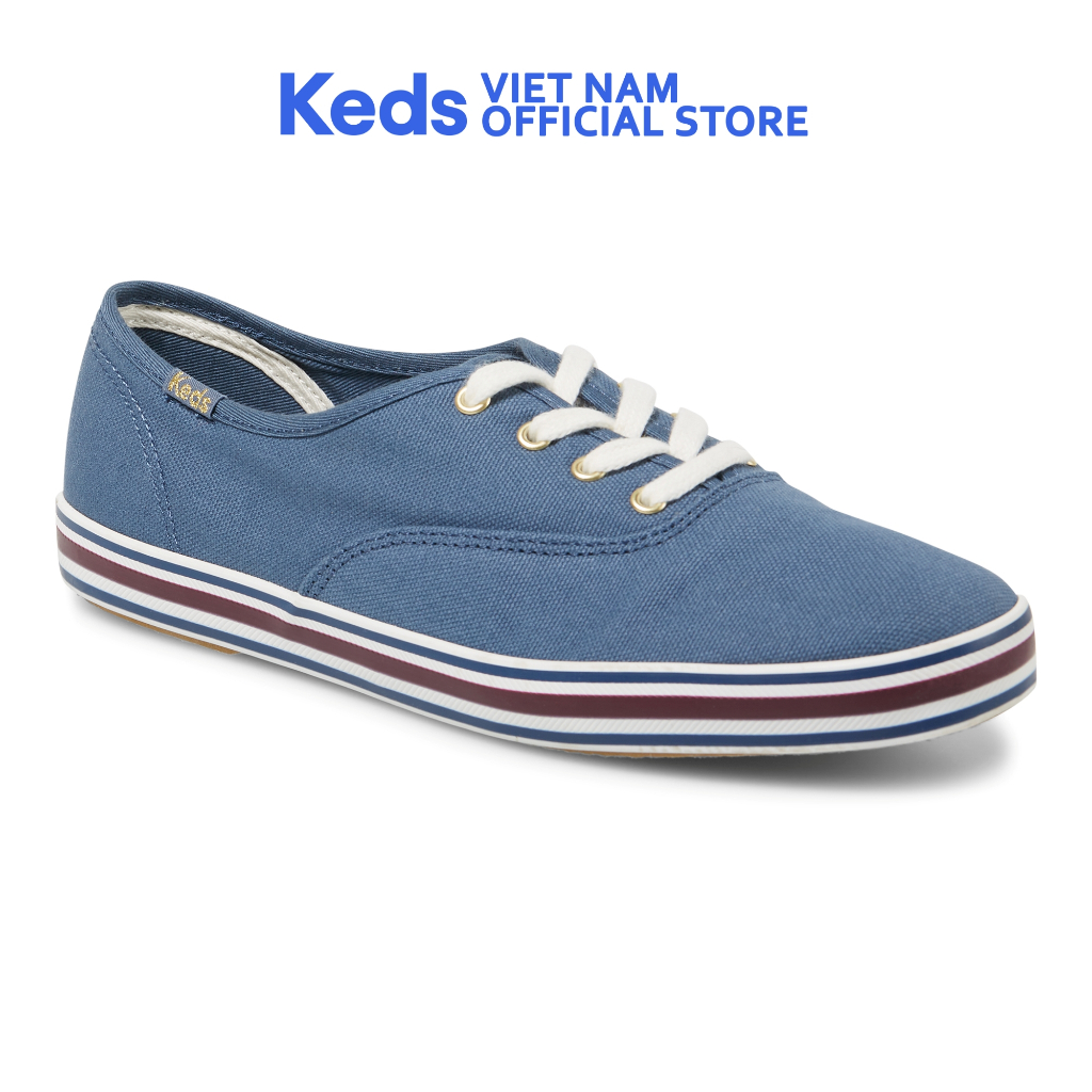 Giày Keds Nữ- Champion Canvas Varsity Navy- KD066260