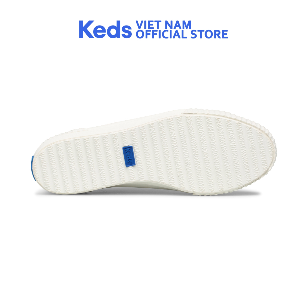 Giày Thể Thao Keds Nữ- Demi Trx Leather White- KD066016