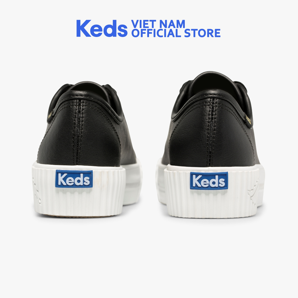 Giày Keds Nữ- Triple Kick AMP Leather Black- KD064549