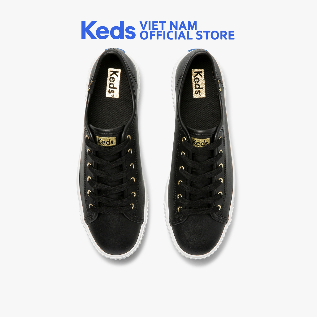 Giày Keds Nữ- Triple Kick AMP Leather Black- KD064549