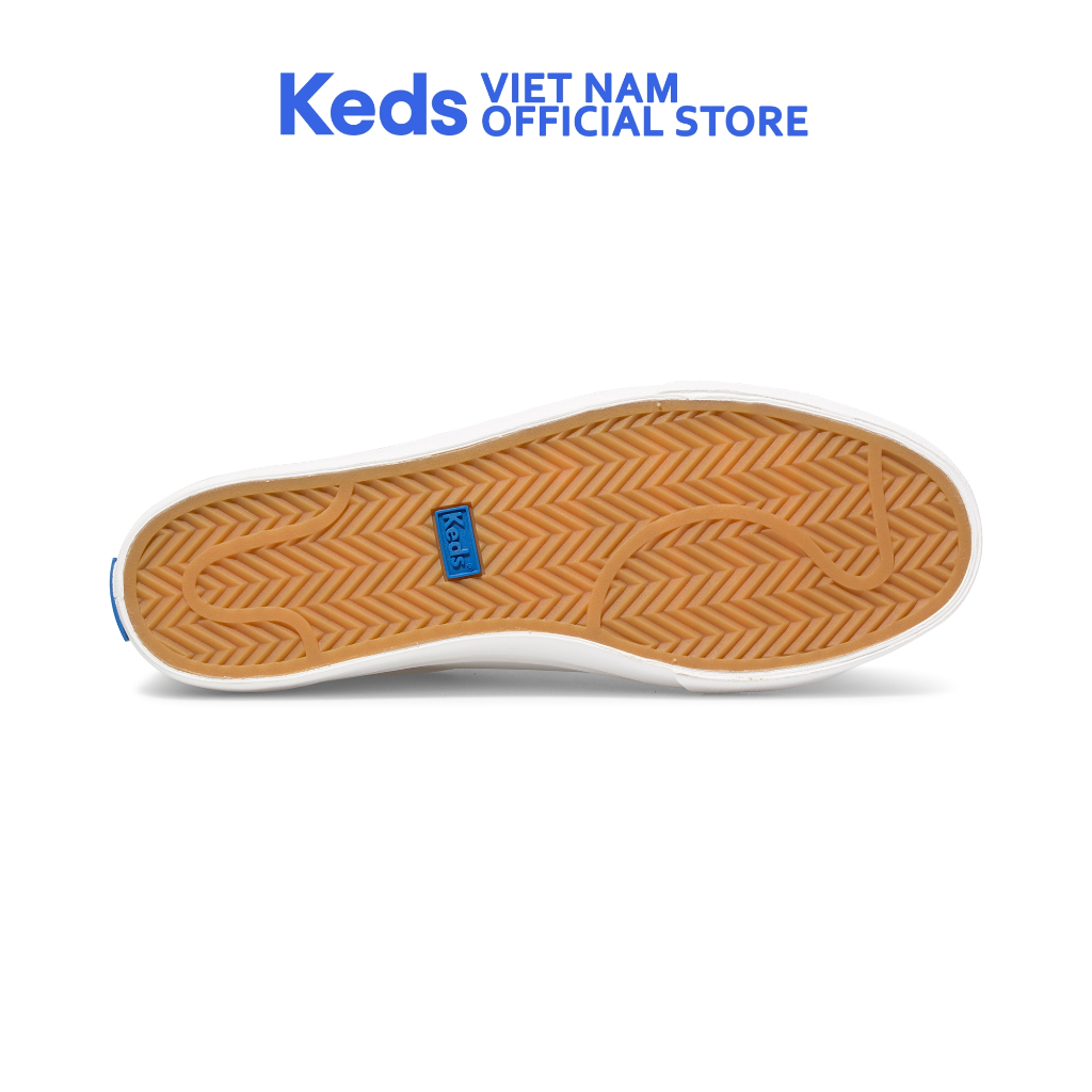 Giày Thể Thao Keds Nữ- Jump Kick Leather White- KD063681