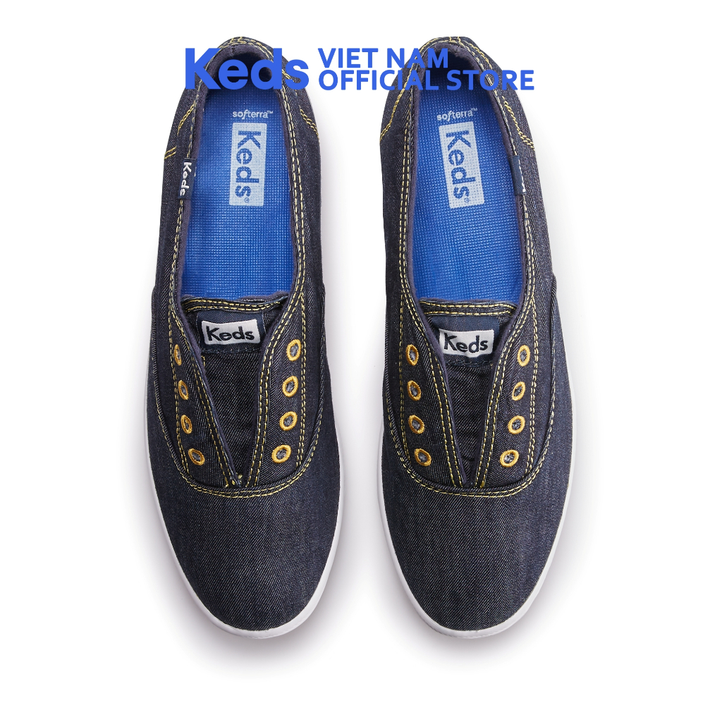 Giày Keds Nữ- Chillax Canvas Denim- KD066422