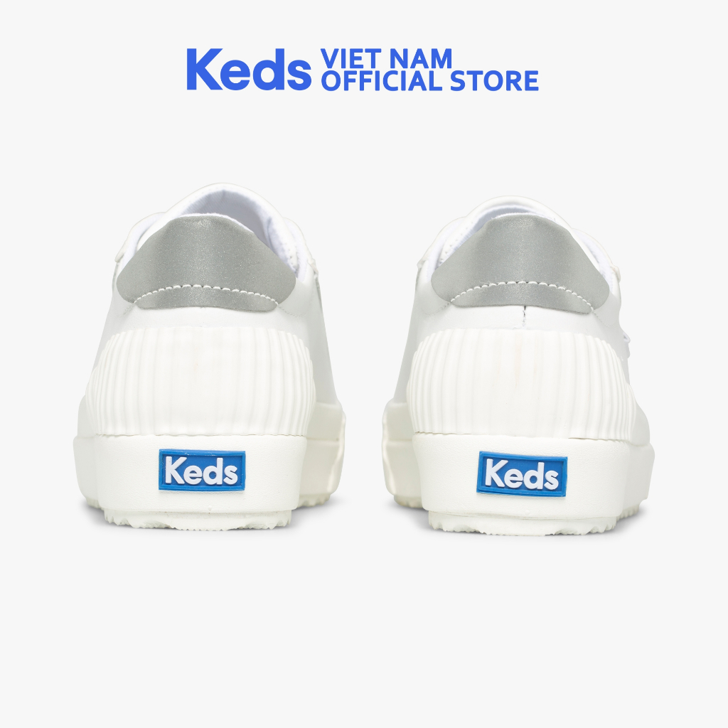 Giày Thể Thao Keds Nữ- Demi Trx Leather White- KD066016