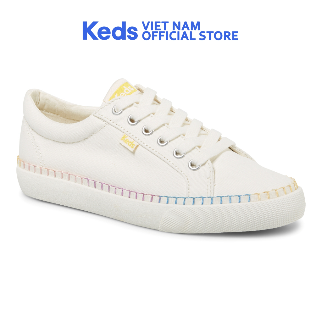 Giày Thể Thao Keds Nữ- Jump Kick Canvas Cream- KD066305