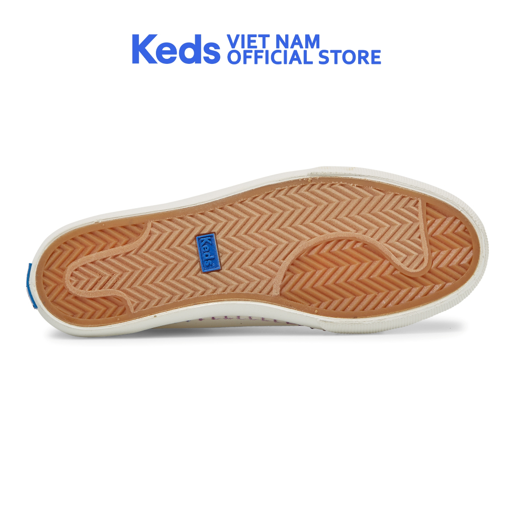 Giày Thể Thao Keds Nữ- Jump Kick Canvas Cream- KD066305