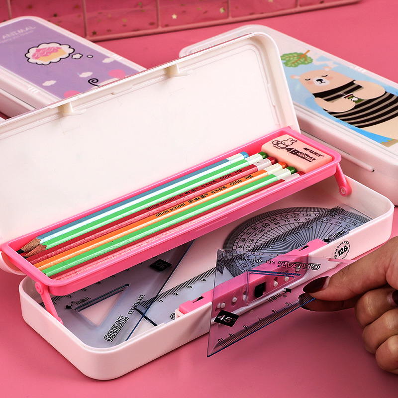 Hộp Bút Mã Hóa Cho Bé Tránh Mất Bút Và Đồ Dùng Học Tập