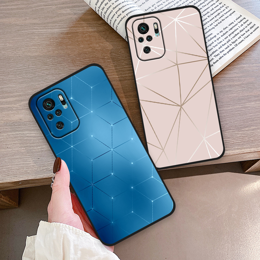 Ốp lưng Xiaomi Redmi Note 10 / Redmi Note 10S / Note 10 5G / Note 10 Pro in hình thương hiệu thời trang phong cách