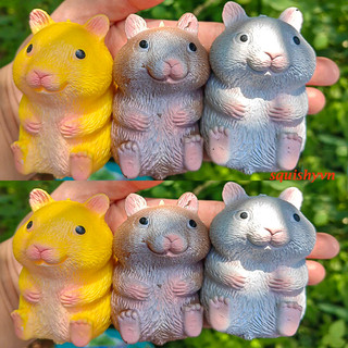 Đồ chơi squishy hình con chuột nhiều màu