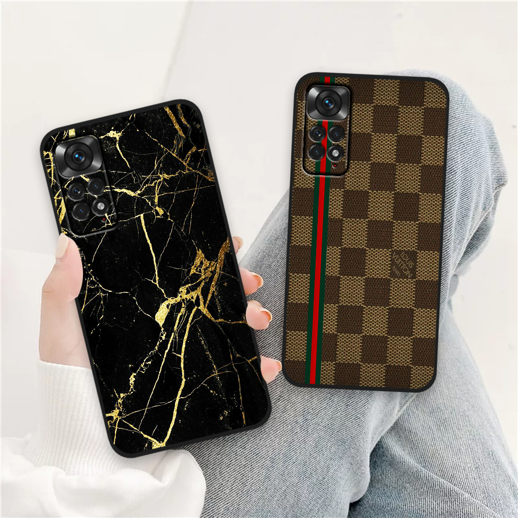 Ốp lưng Xiaomi Redmi Note 11 / Note 11 Pro / Note 11S / Note 11 5G in hình thương hiệu thời trang phong cách