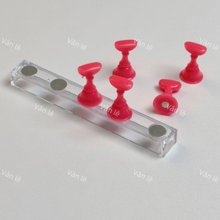 Đế gắn móng giả học làm nail có nam châm