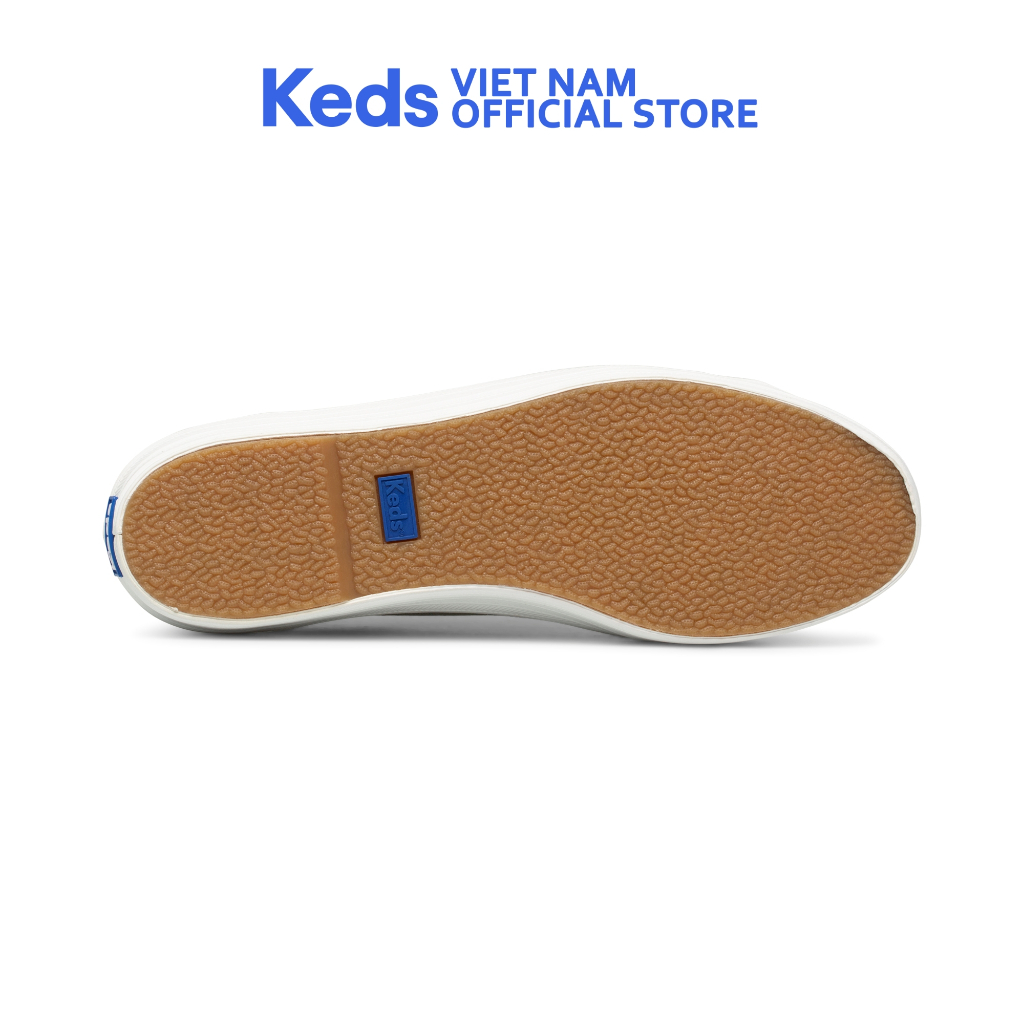 Giày Keds Nữ- Triple Kick Metallic Silver Canvas- KD066515