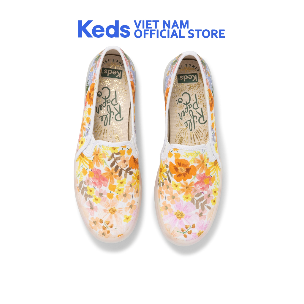 Giày Keds Nữ- Double Decker Canvas Pink- KD066077