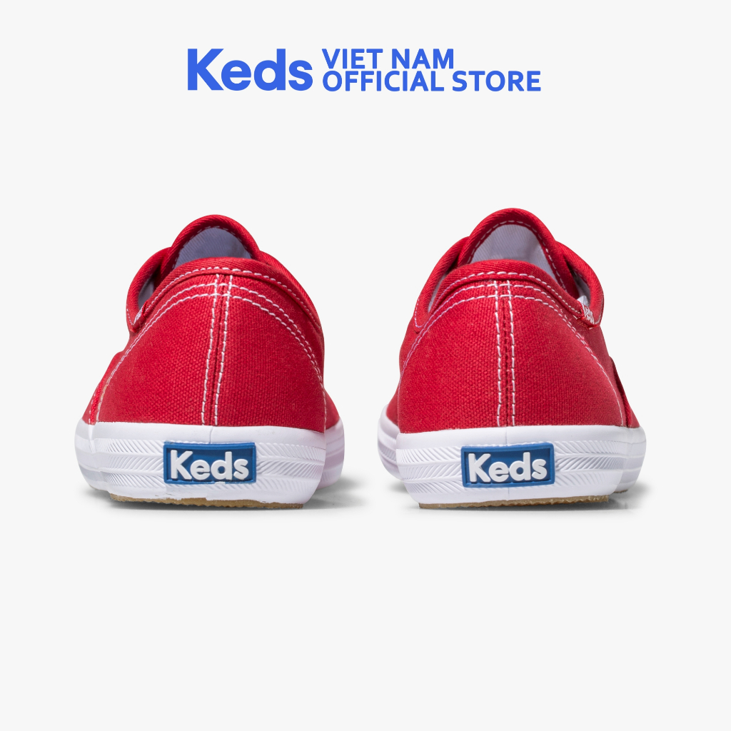 Giày Keds Nữ - Champion Canvas Red - KD031300