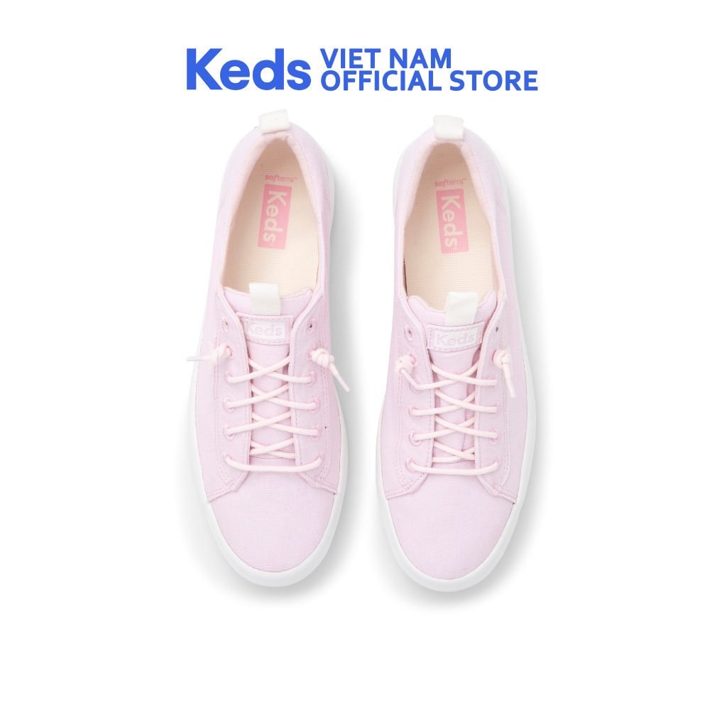 Giày Keds Nữ- Kickback Canvas Light Pink- KD065961