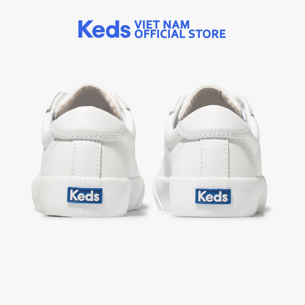 Giày Keds Nữ- Crew Kick 75 Leather White- KD062790