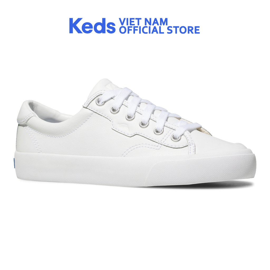 Giày Keds Nữ- Crew Kick 75 Leather White- KD062790