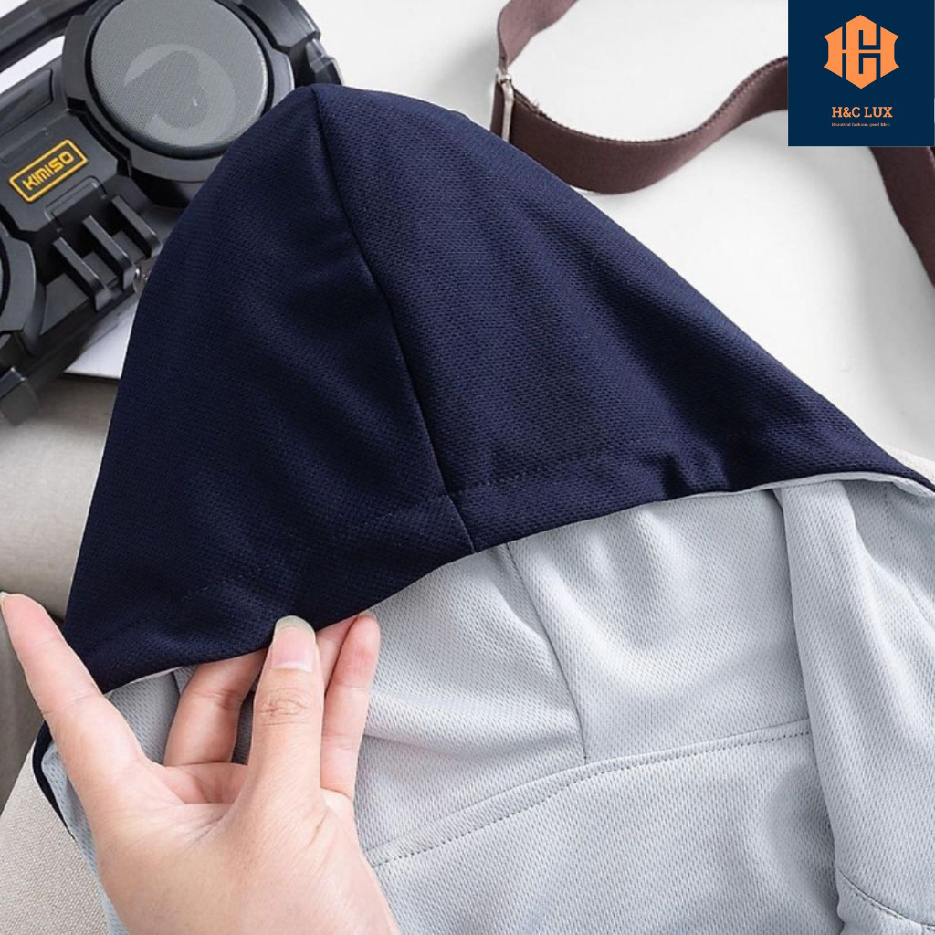 Áo chống nắng nam nữ 2 mặt, 4 màu siêu đẹp, ép phản quang tay thể thao