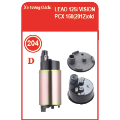 MÔ TƠ BƠM XĂNG XE VISION CŨ, PCX 2012,LEAD 125