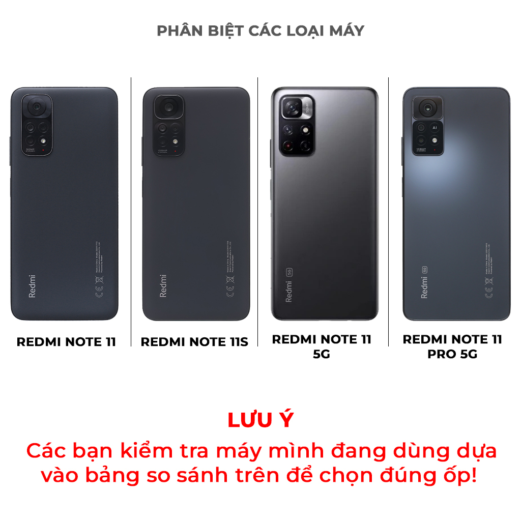 Ốp lưng Xiaomi Redmi Note 11 / Note 11 Pro / Note 11S / Note 11 5G in hình thương hiệu thời trang phong cách