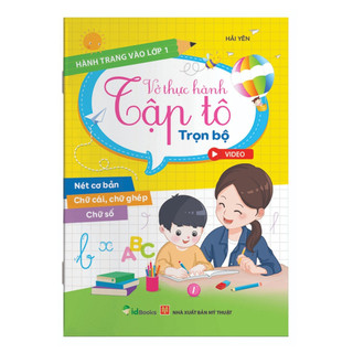 Sách - vở thực hành tập tô trọn bộ - tích hợp video hướng dẫn viết