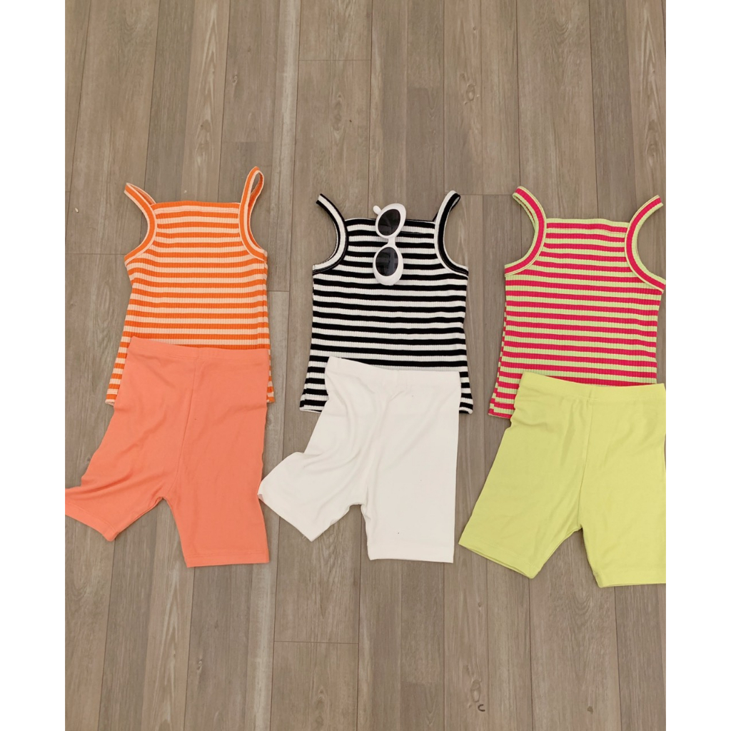 Áo sát nách hai dây cho bé gái và bé trai có size từ 7-28kg Xún lolakid