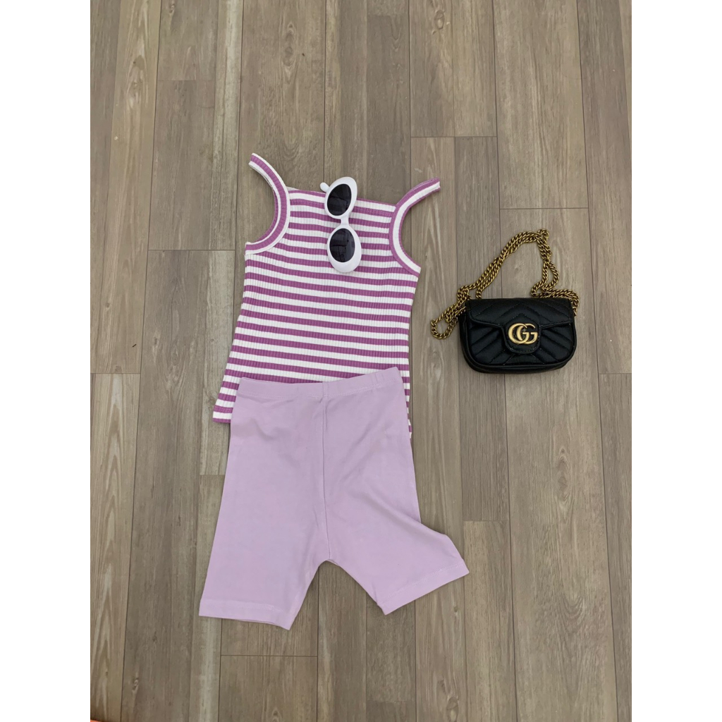 Áo sát nách hai dây cho bé gái và bé trai có size từ 7-28kg Xún lolakid