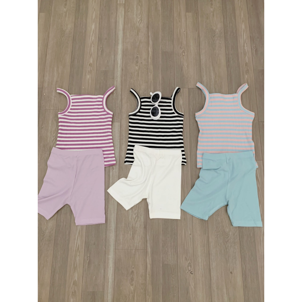 Áo sát nách hai dây cho bé gái và bé trai có size từ 7-28kg Xún lolakid