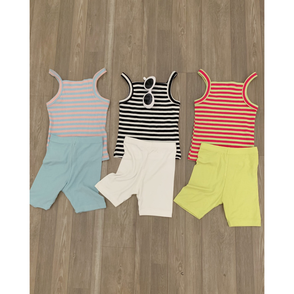 Áo sát nách hai dây cho bé gái và bé trai có size từ 7-28kg Xún lolakid