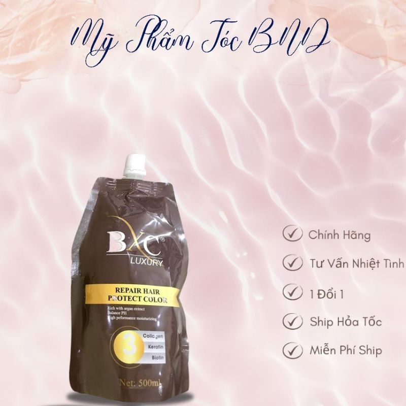 Kem ủ Tóc Hấp Tóc BXC Luxury 500ml Phục Hồi Tóc Hư Tổn Nặng