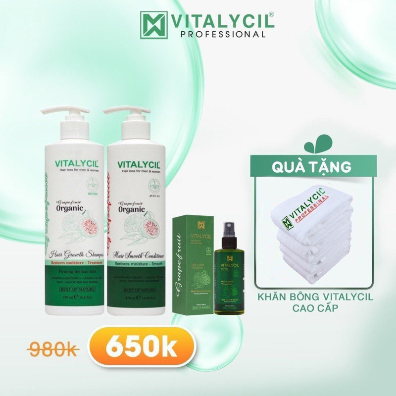 Gội xả Vitalycil 470ml
