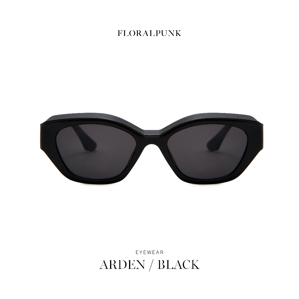 Kính Mát Floralpunk Arden Sunglasses-Black