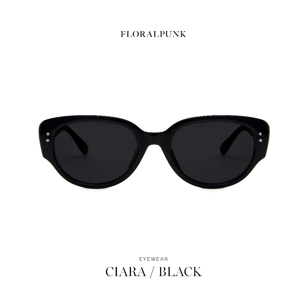 Kính Mát Floralpunk Ciara Sunglasses-Black