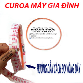 2 sợi dây Curoa máy may (khâu) gia đình