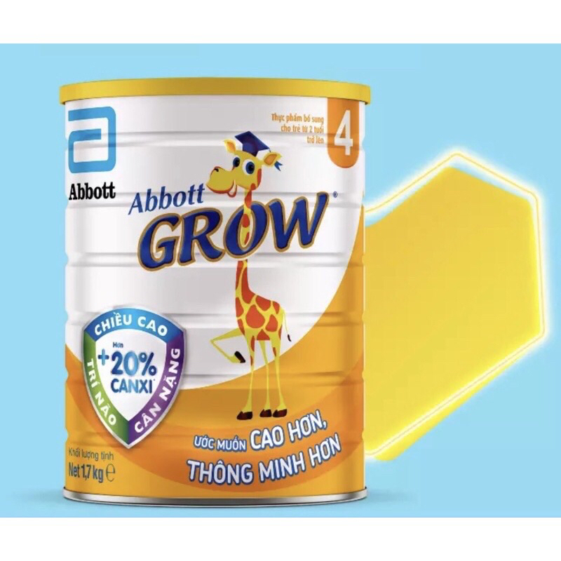 Sữa bột Abbott Grow 4 1,7kg