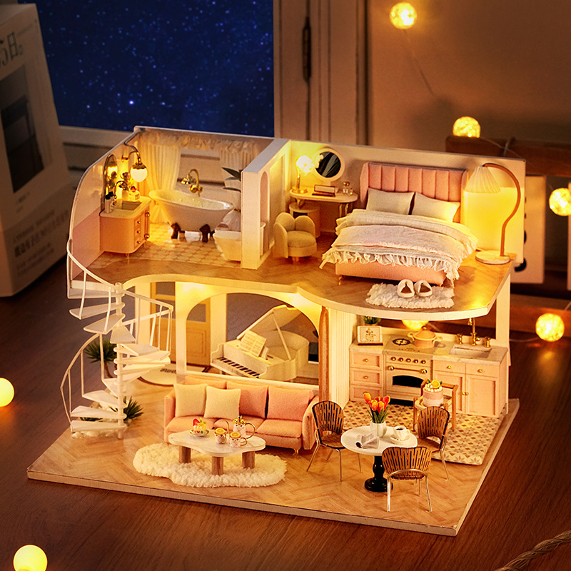 Mô Hình Lắp Ghép Nhà Gỗ DIY : Morning Sunshine L-033