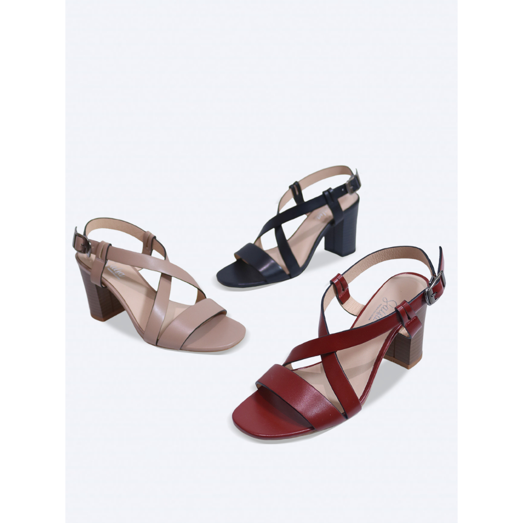 Sandal quai chéo SD07 gót 8p - SALSA