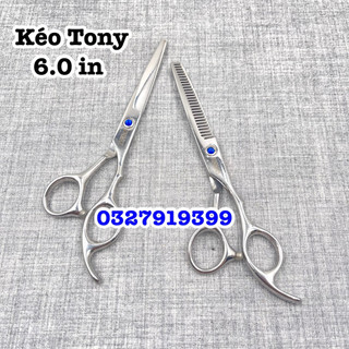 ✅freeship✅ Kéo cắt tóc chuyên nghiệp Tony 6.0 - kéo học viên