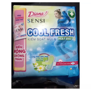Diana sensi cool bac hà,ban đêm 29,35cm
