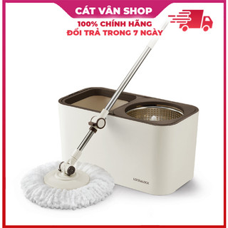 Bộ lau nhà lớn Lock&Lock Dual Bucket Spin Mop ETM478