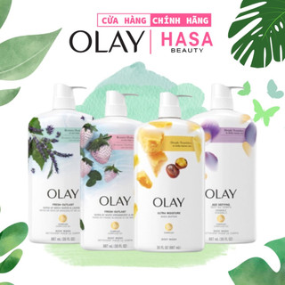 Sữa tắm olay body wash nhiều mùi hương 887ml