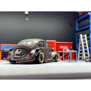 Mô hình 1/64 phôi chưa sơn in3d Phụ kiện Diorama Garage miniGT 1:64