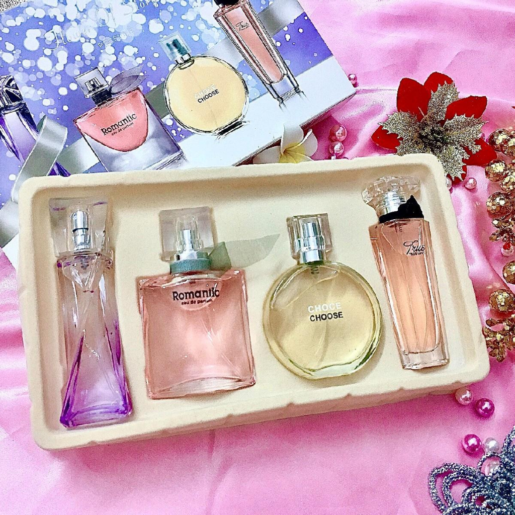 Sét Quà Tặng 4 Món Nước Hoa hãng cá tính