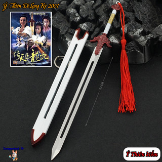 Mô hình sưu tầm ỷ thiên đồ long ký 2001 triệu mẫn ỷ thiên kiếm 22cm