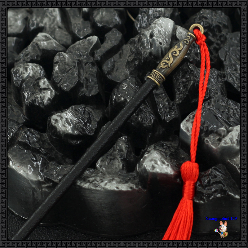 Mô hình sưu tầm Tam Quốc Chí Quan Vũ Thanh Long Yển Nguyệt đao  22cm 30cm