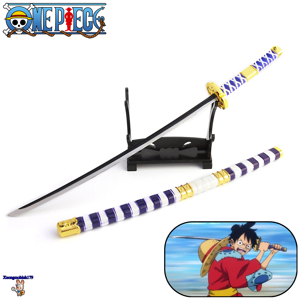 Mô hình sưu tầm One Piece Wano Quốc Bảo quỷ kiếm đệ nhị Nidai Kitetsu kiếm 26cm