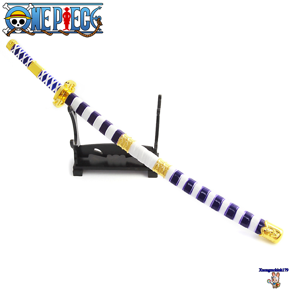 Mô hình sưu tầm One Piece Wano Quốc Bảo quỷ kiếm đệ nhị Nidai Kitetsu kiếm 26cm